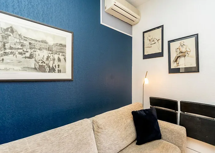 Palais Magnan 4 Pers Wifi Ac Appartement Nice